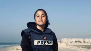 La giornalista Bisan Owda